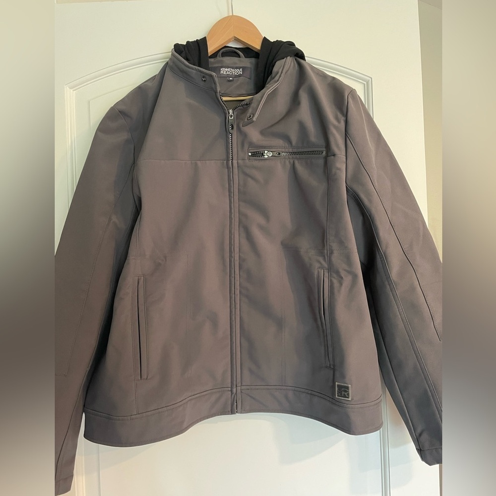 Kenneth Cole Men's Charcoal Performance Jacket